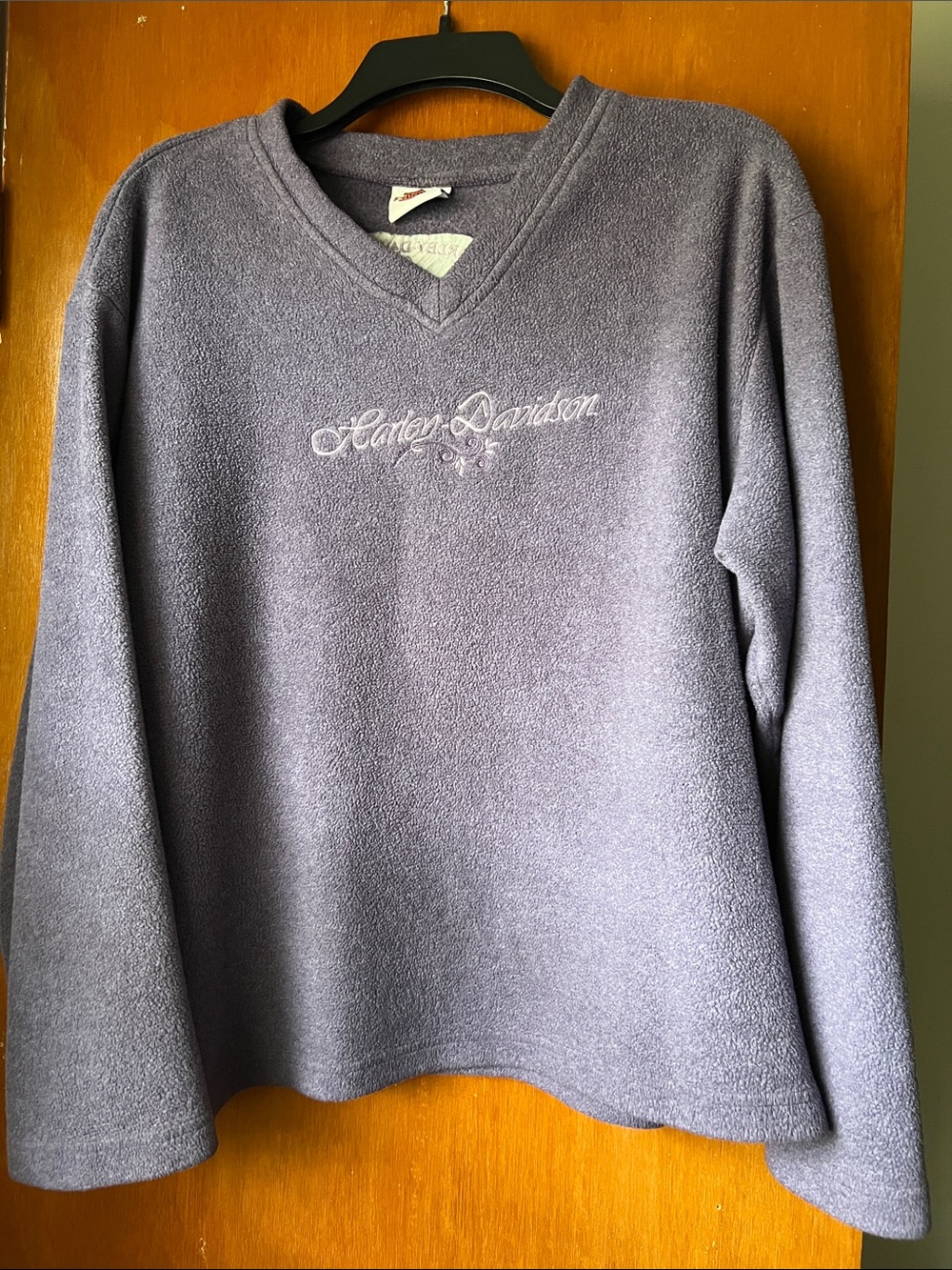 Vintage Harley-Davidson Women's V-Neck Sweater